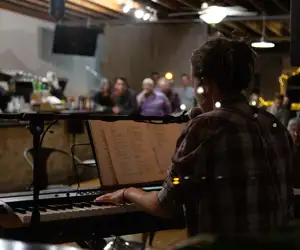 concert at Library Coffee House